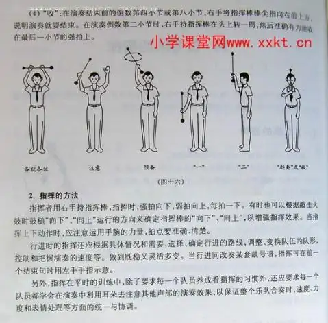 鼓号队的指挥——少先队鼓号队训练资料