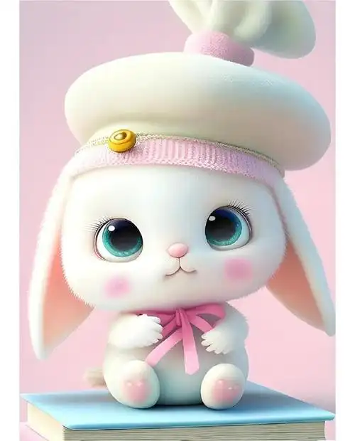 可爱的小兔兔来啦,超可爱超萌的小兔兔.