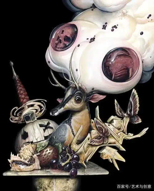 如何画好关于动物的创意丙烯画作品,为大家推荐些插画作品参考