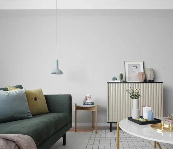 110㎡北欧极简风三居,高级柔美