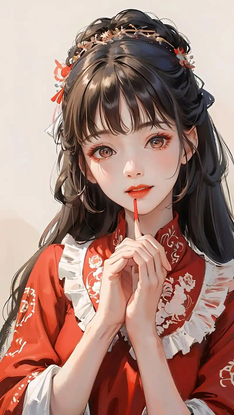 古风小姐姐壁纸保存下来当手机壁纸