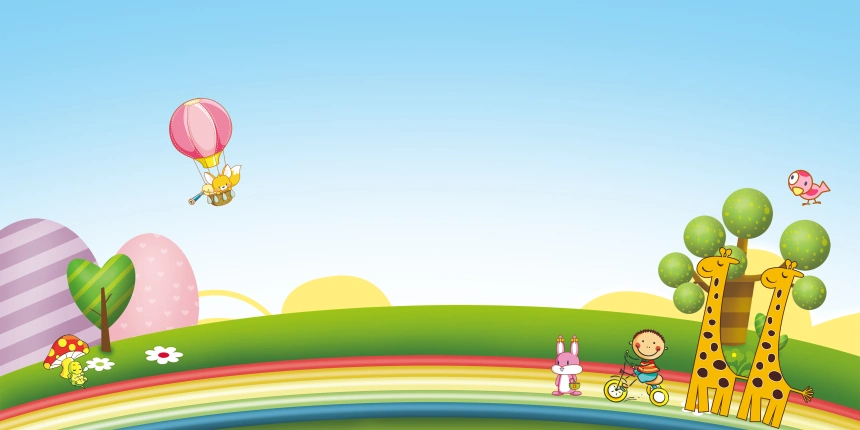 六一儿童节背景图