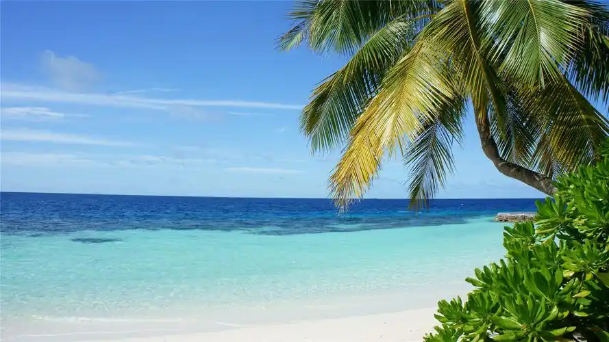 唯美海洋沙滩高清桌面壁纸_风景壁纸_壁纸下载_美桌网