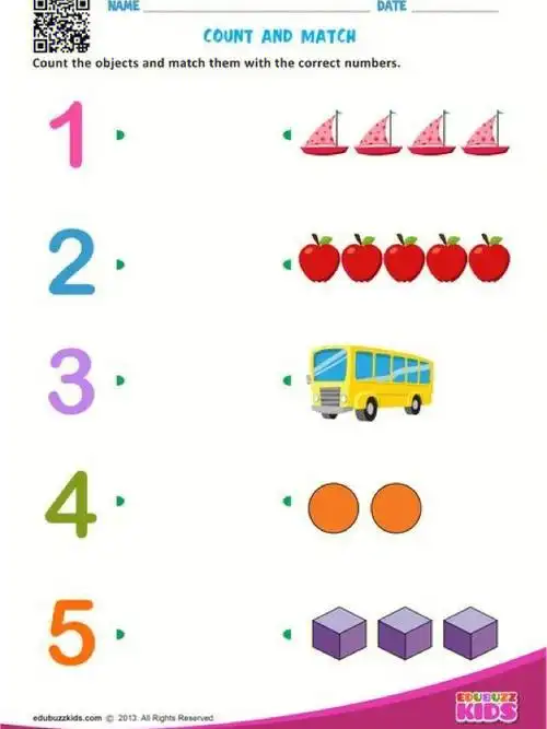 继续更新数学启蒙数字配对连线