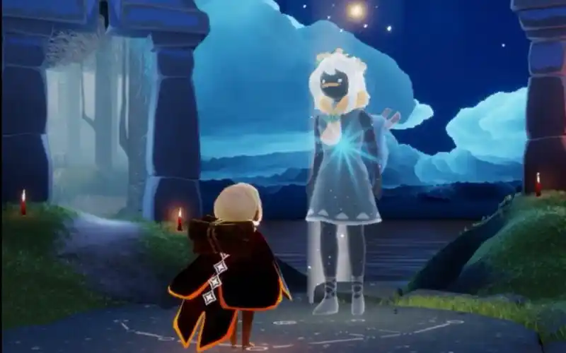 先祖兑换光遇集结季重组季的吹泡泡先祖白日梦森林人