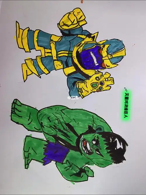 灭霸对决绿巨人