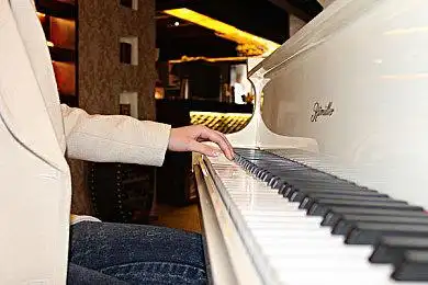 弹钢琴_图片大全—全景创意图库(quanjing.