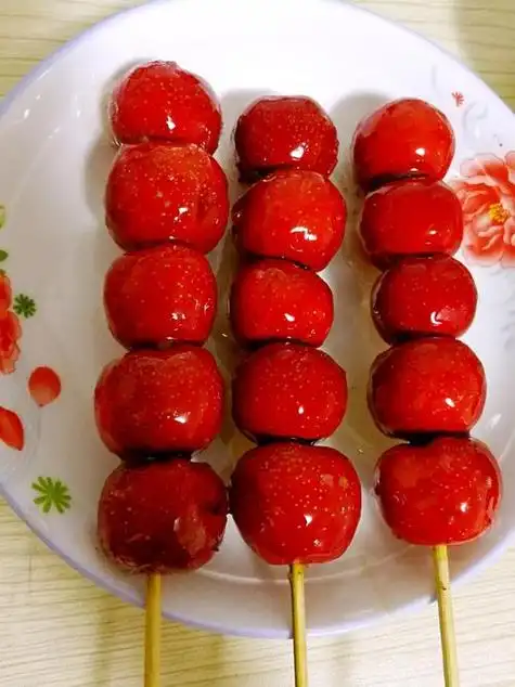 冰糖葫芦简笔画彩色冰糖葫芦简笔画彩色步骤