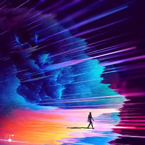 一组很有未来感的插画,颇有质感和艺术感的…-堆糖,美好生活研究所