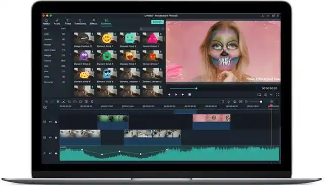 软件万兴神剪手喵影工厂v945和谐版附内置资源包下载