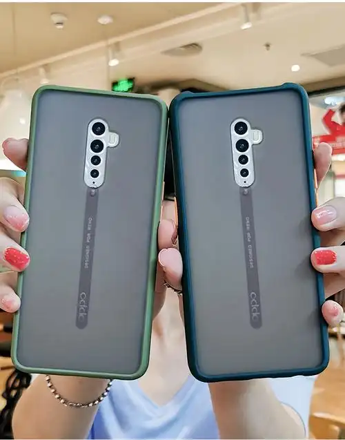 opporeno2手机壳软壳磨砂reno2f全包防摔rene10x镜头保护ren0z网红