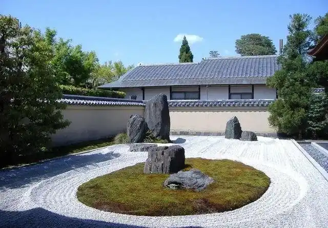 日式庭院16个枯山水景观花园设计真正的匠心独运极美
