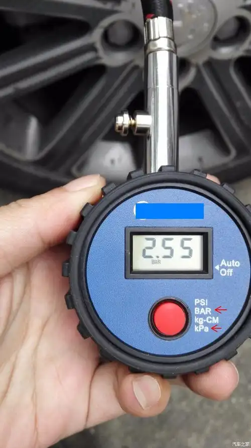 厂房提供胎压数据,圈起来的部分和上面的2.2,2.3有什么关系呀?