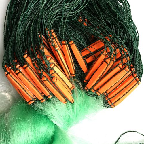 槐渔26米200米长三三层渔网小流塑料鱼尾鱼网鱼网