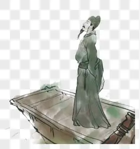 喝酒的古人图片