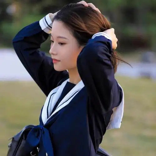 2021小清新风格日系jk少女头像