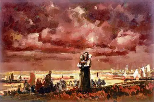 文天祥(油画)  许江