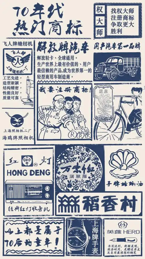 旧报纸风格海报