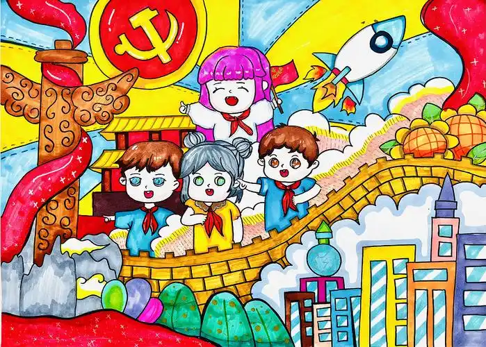 《红领巾 心向党》吴东伯.png