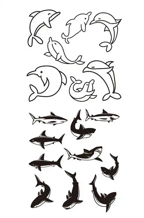 生物简笔画立即下载海洋生物简笔画模板立即下载卡通手绘海螺海洋生物