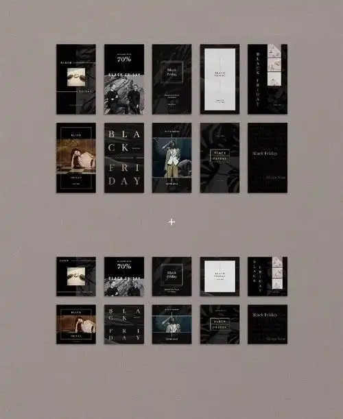 【版式设计】一组简约,优雅的图文排版设计.