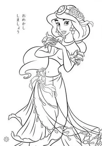 茉莉漫画之月宫仙子茉莉公主简笔画图片 图片合集