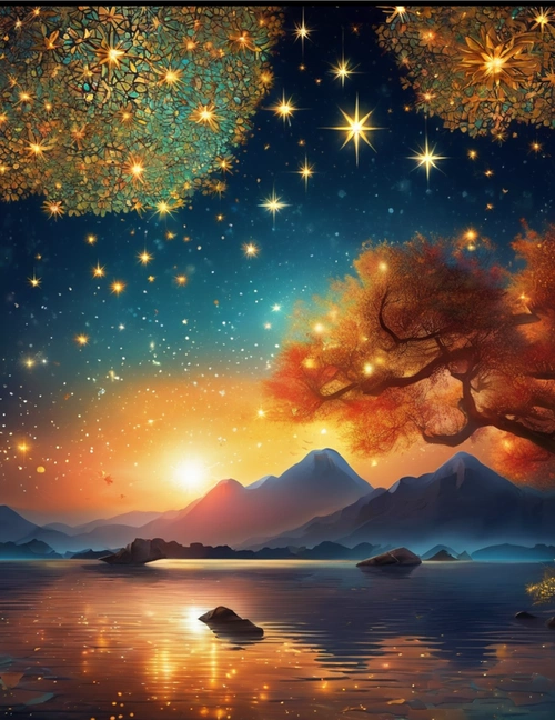 星空之魅,实乃无穷.