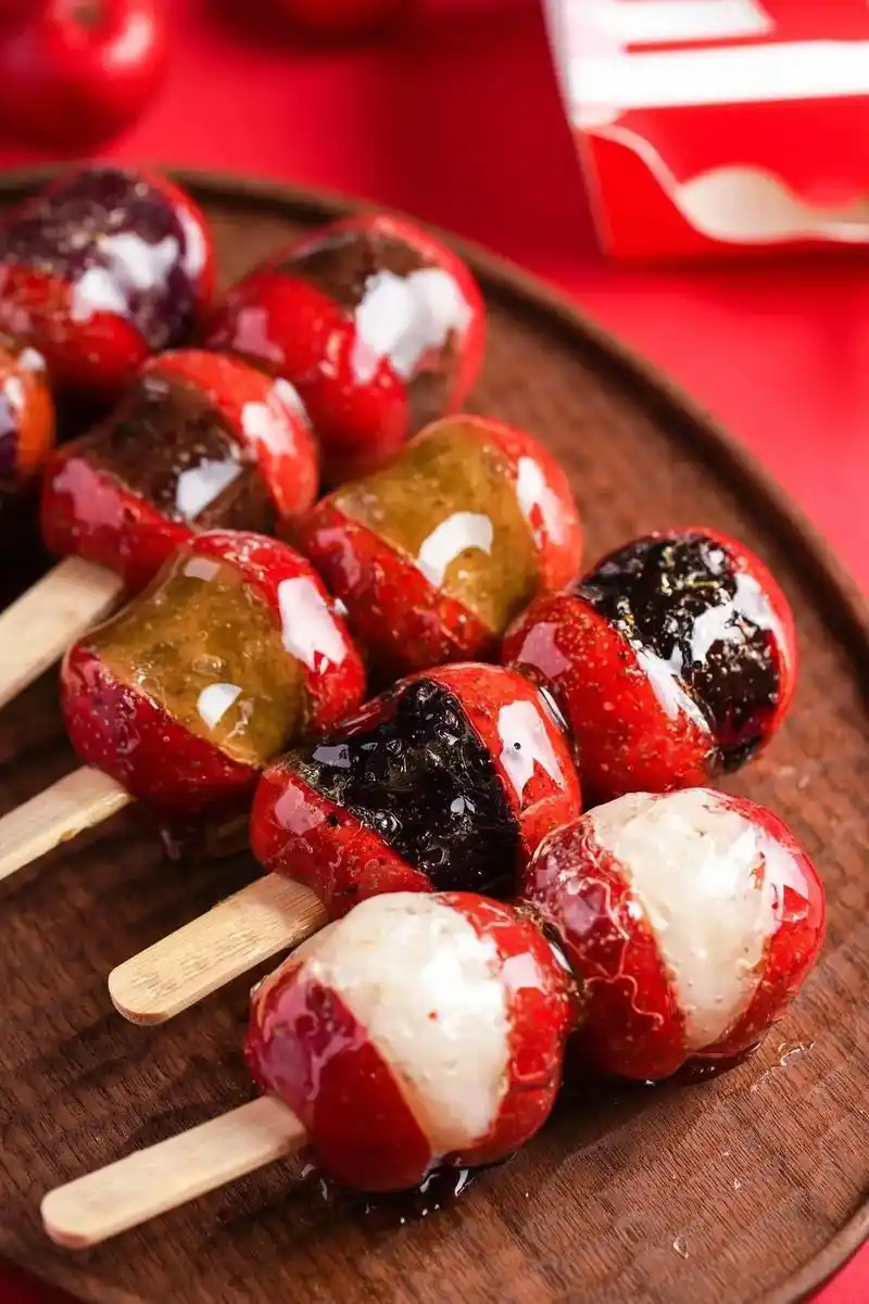 小串冰糖葫芦,让您的生活带点甜7815#迷你小串糖葫芦 - 抖音