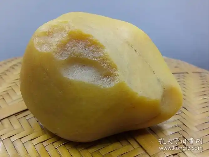 地方美玉样本180克原石新疆金丝黄玉石又名雅丹玉可作为标本收藏