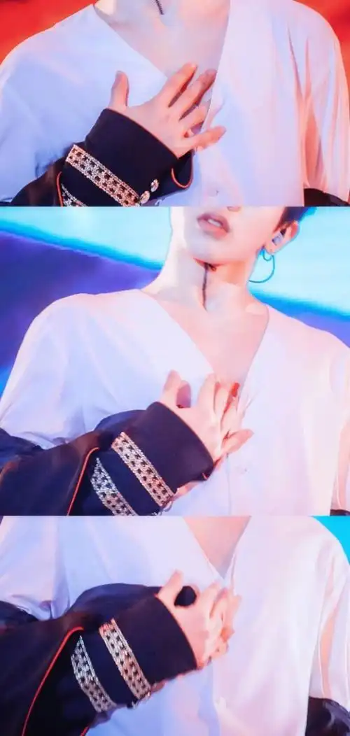 膨胀比心反差萌--想向全世界安利ta # 蔡徐坤