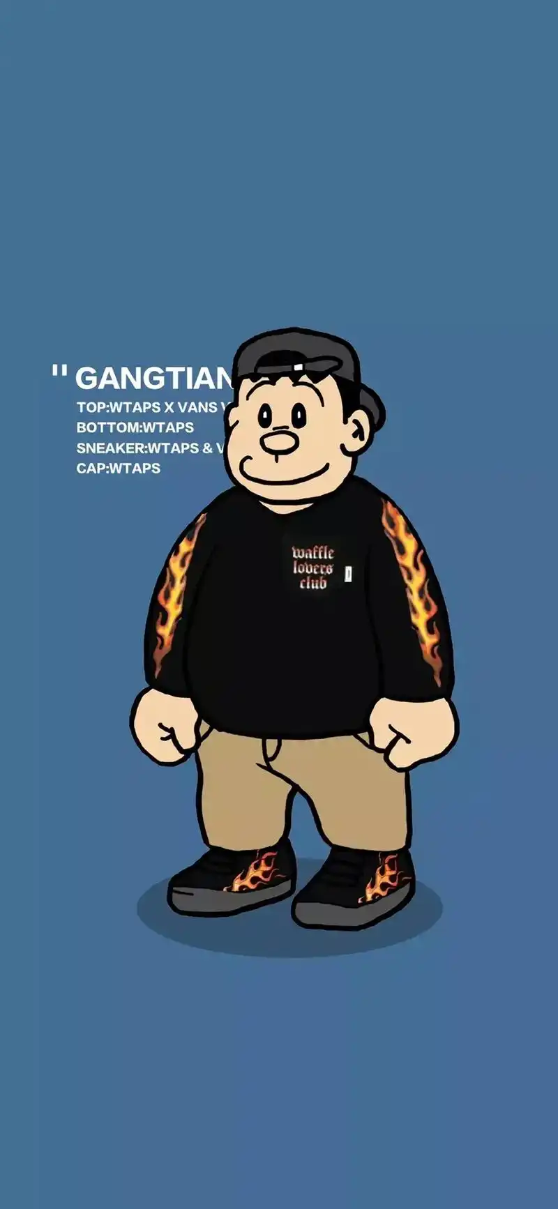 抖音图文来了 潮牌 #胖虎 #你该换壁纸 #潮图 - 抖音