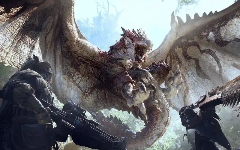 怪物猎人世界——大锤樱火龙