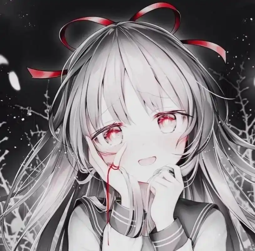 这回弄的是病娇头像 我又来更新了,这回弄的是病娇头像,不喜勿喷,这回