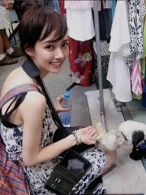 郭碧婷早期照片,真是从小美到大