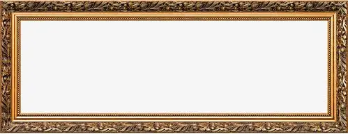 长方形边框