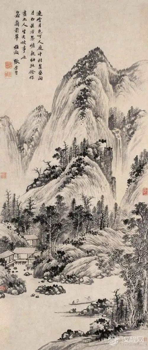 清明末清初画家张学曾