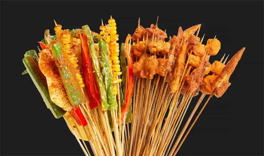 特色油炸串串