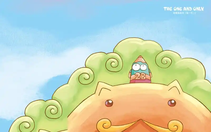 可爱手绘卡通铅笔贼绘本独一无二桌面壁纸下载