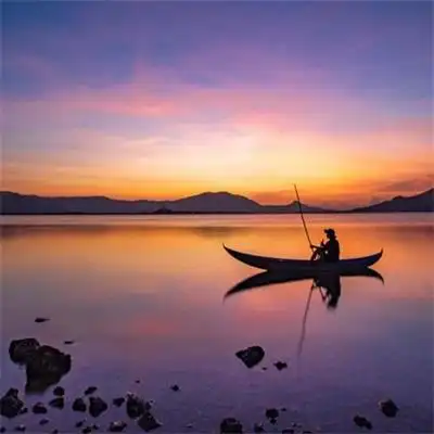 超级有意境的夕阳余晖图片头像