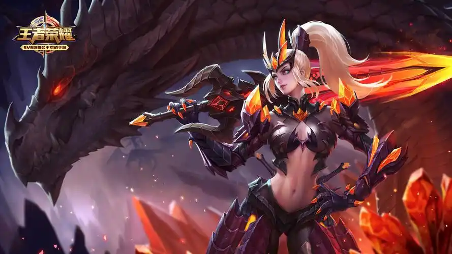 花木兰水晶猎龙者王者荣耀高清壁纸图片