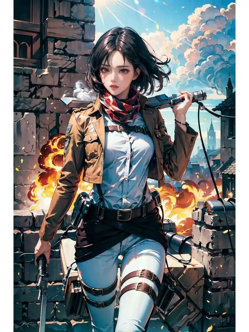 三笠·阿克曼 mikasa ackerman 泰酷辣 02020202020202