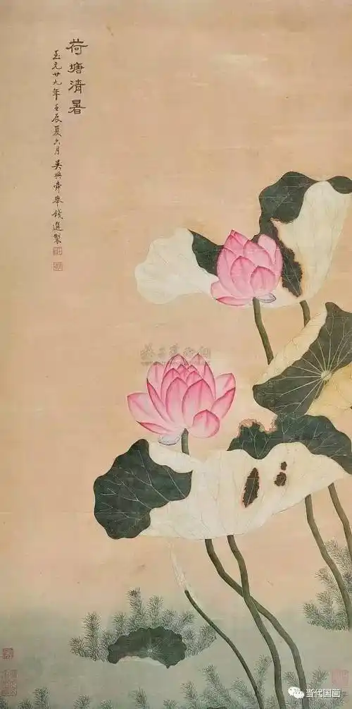 最经典的钱选花鸟画50幅养眼