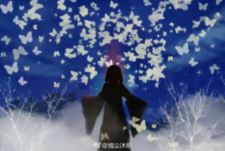 银蝶这个景好美啊?不知道怜怜心动没有 - 堆糖,美图壁纸兴趣社区