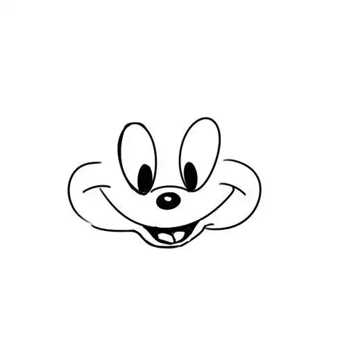 米妮简笔画价格图片米老鼠87岁啦第一次见到它,你多大米老鼠简笔画2