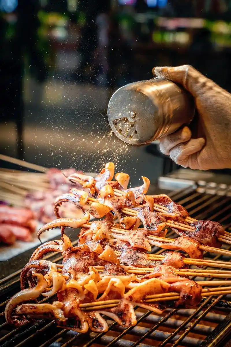 【网红菜——铁板鱿鱼,夜市摆摊招牌菜,配方精准,摊前排长队的小秘密