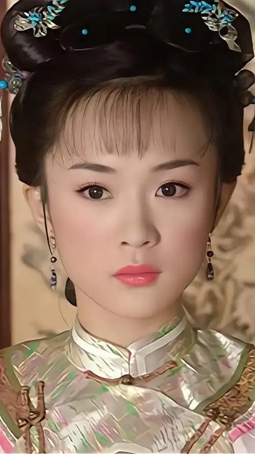 大美女霍思燕年轻时太水灵了很符合古典美