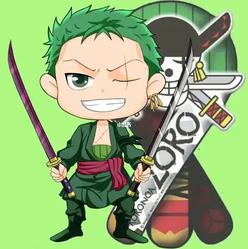 摸了一个q版索隆有喜欢索隆的吗