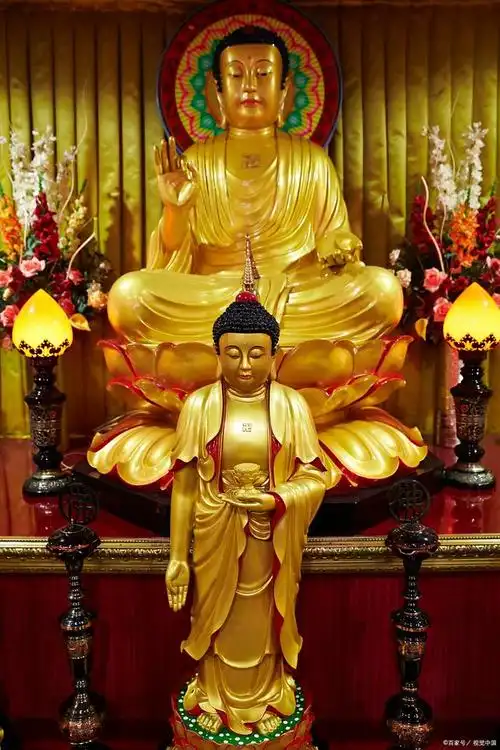 释迦牟尼阿弥陀佛佛像不同