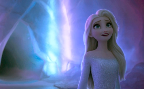 原创冰雪奇缘2:艾莎又出换装秀?新造型太美了!