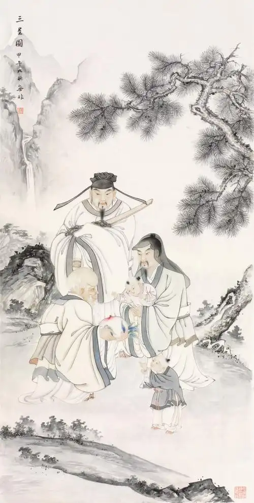 【天狼收藏】工笔绘画-杨樱古典人物作品选